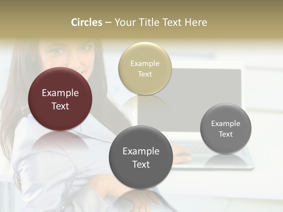 Looking Office Technology PowerPoint Template