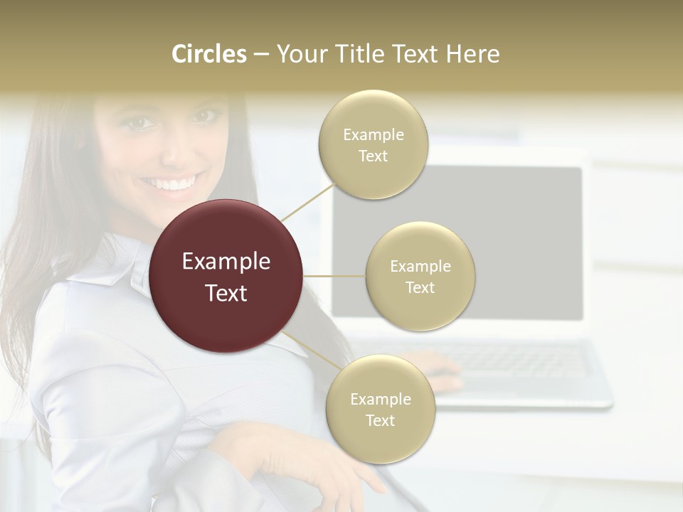 Looking Office Technology PowerPoint Template