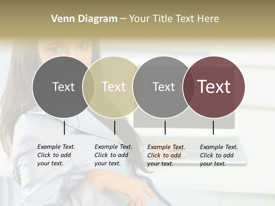 Looking Office Technology PowerPoint Template
