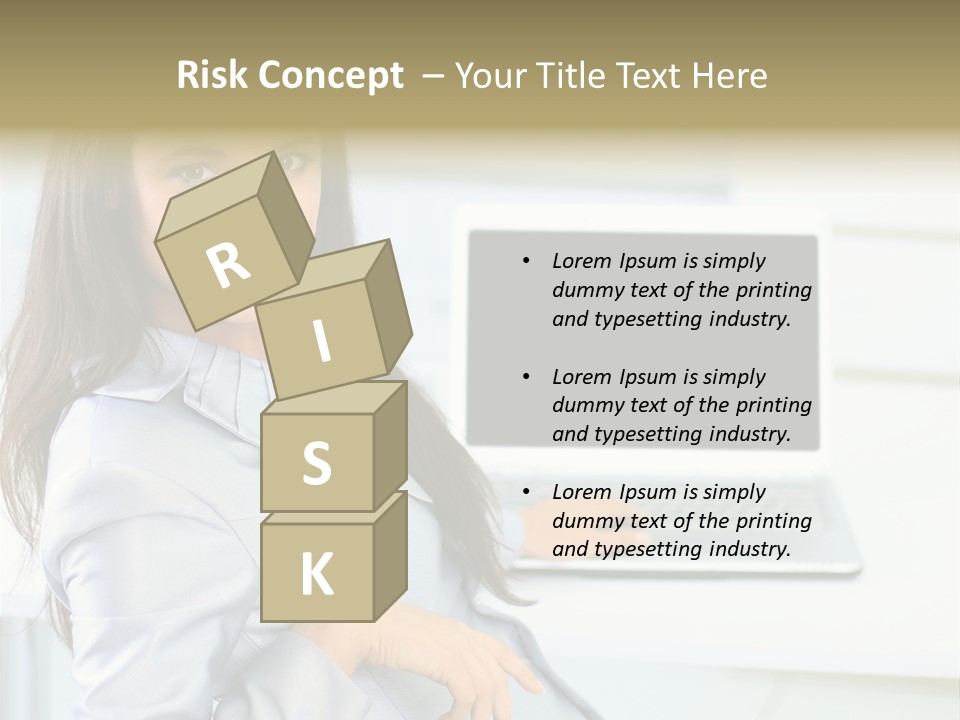 Looking Office Technology PowerPoint Template