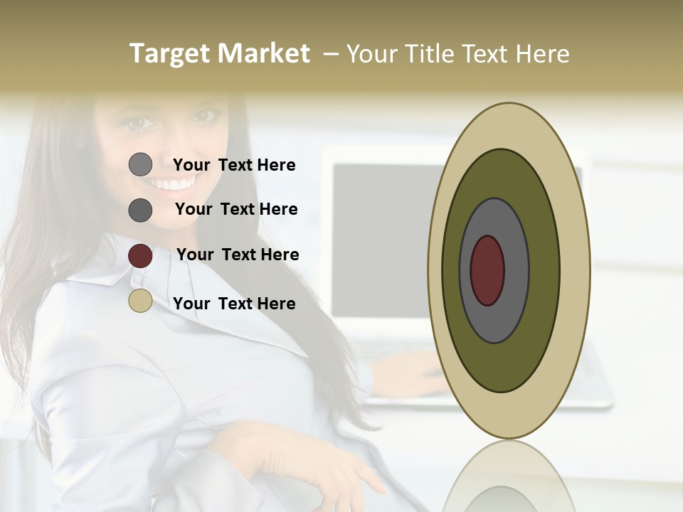 Looking Office Technology PowerPoint Template