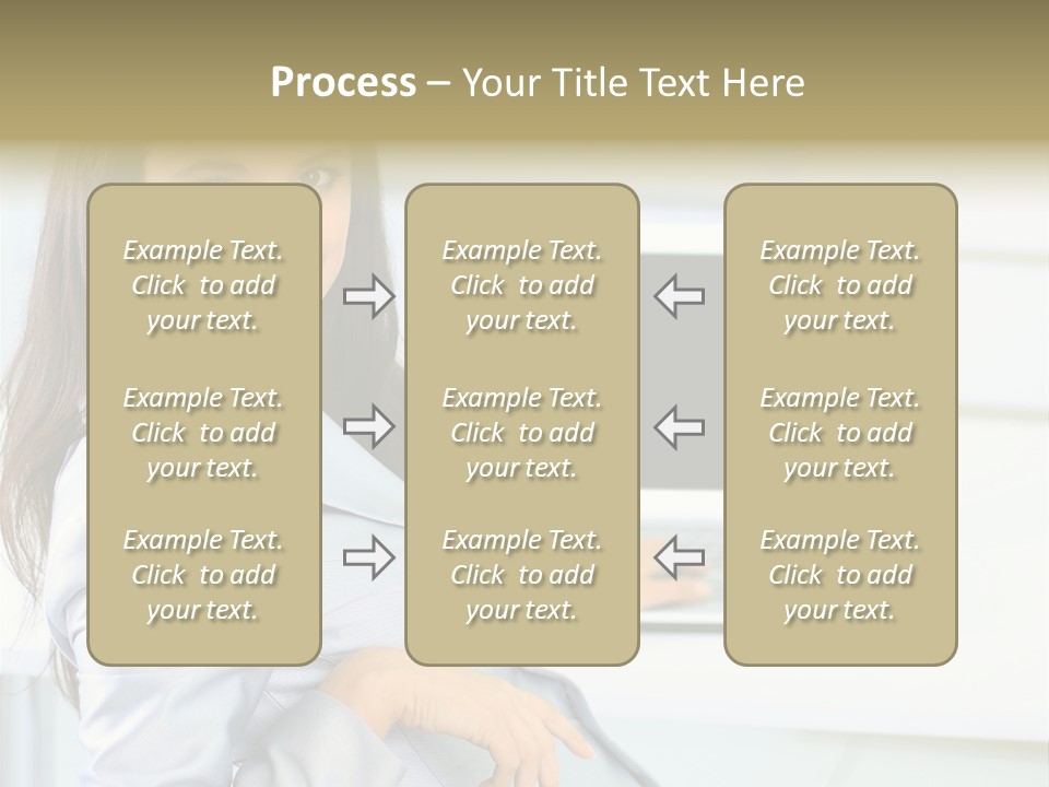 Looking Office Technology PowerPoint Template