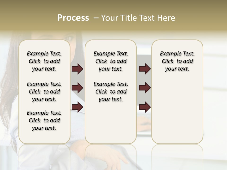 Looking Office Technology PowerPoint Template