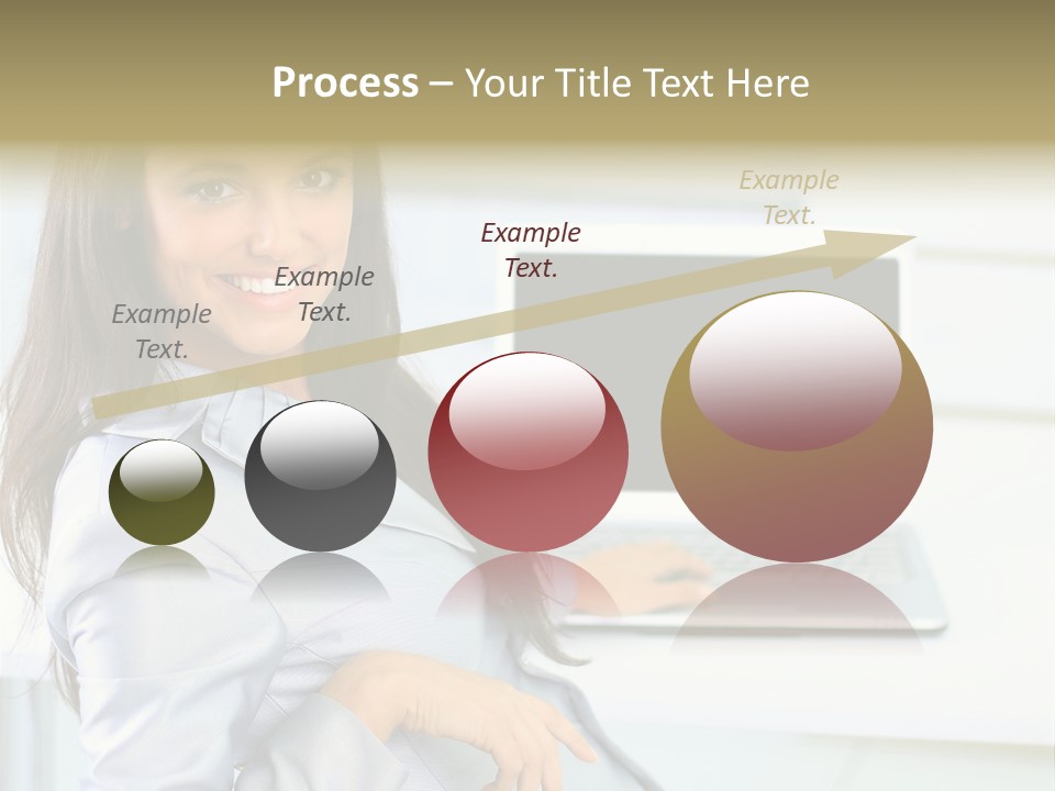 Looking Office Technology PowerPoint Template