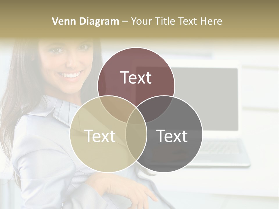 Looking Office Technology PowerPoint Template