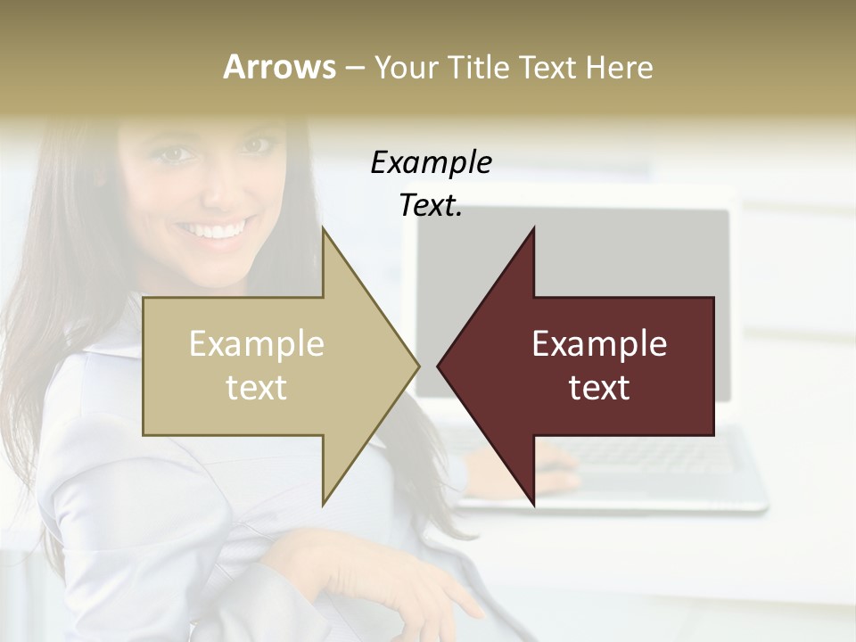 Looking Office Technology PowerPoint Template