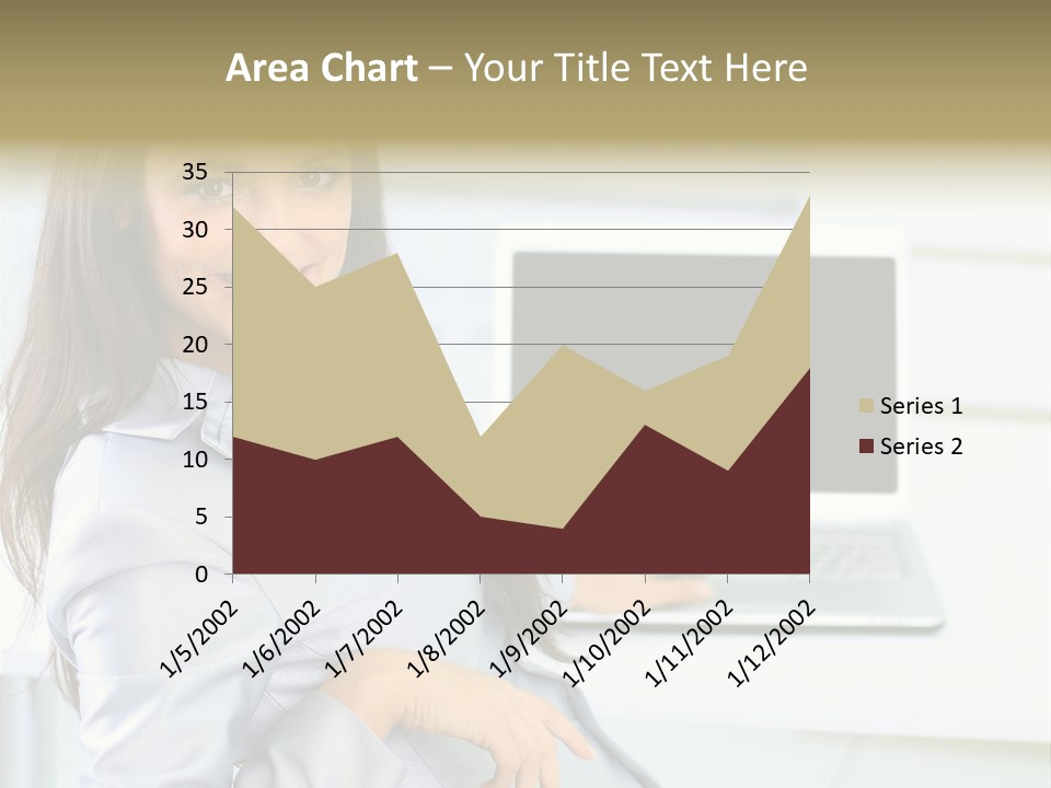 Looking Office Technology PowerPoint Template