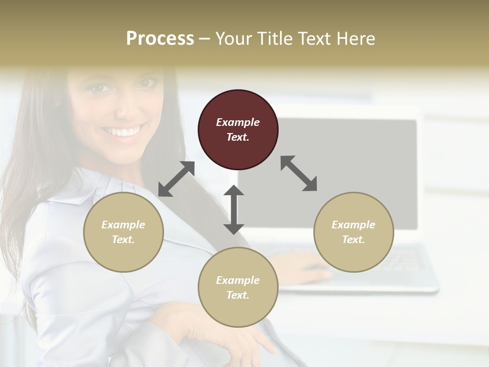 Looking Office Technology PowerPoint Template