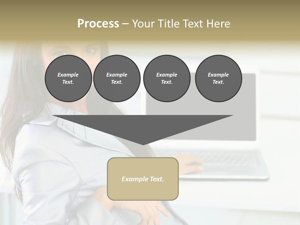 Looking Office Technology PowerPoint Template