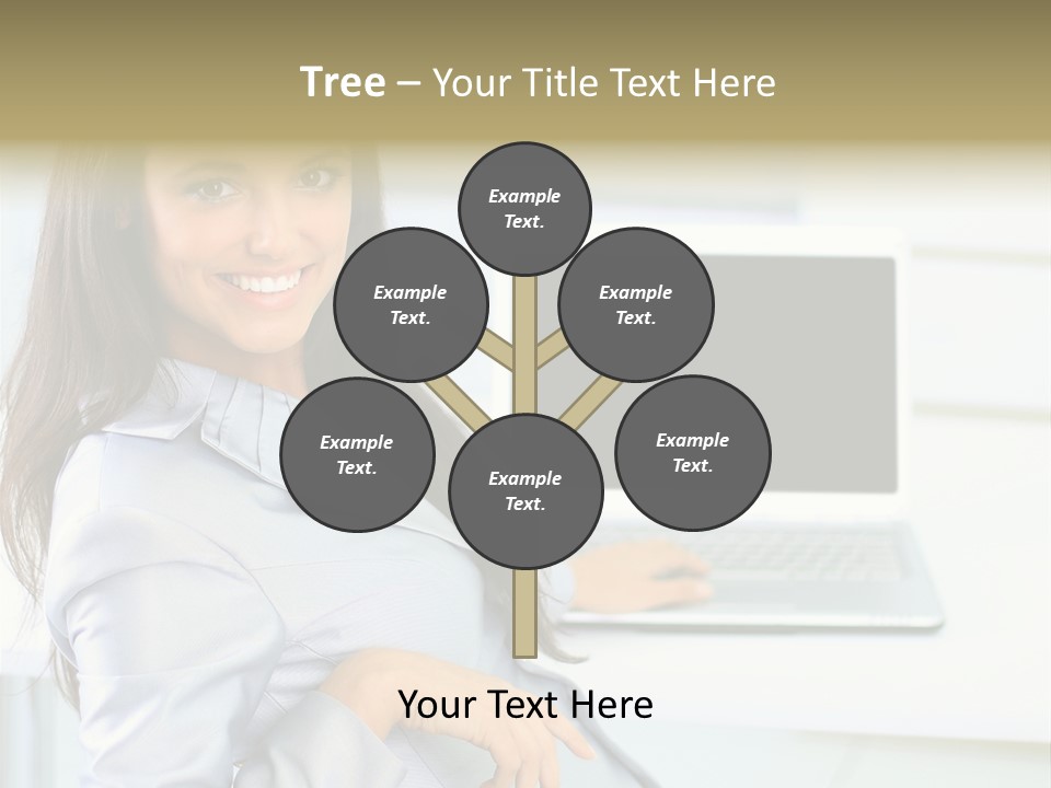 Looking Office Technology PowerPoint Template
