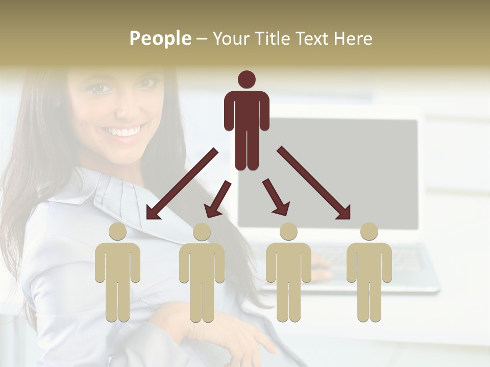 Looking Office Technology PowerPoint Template