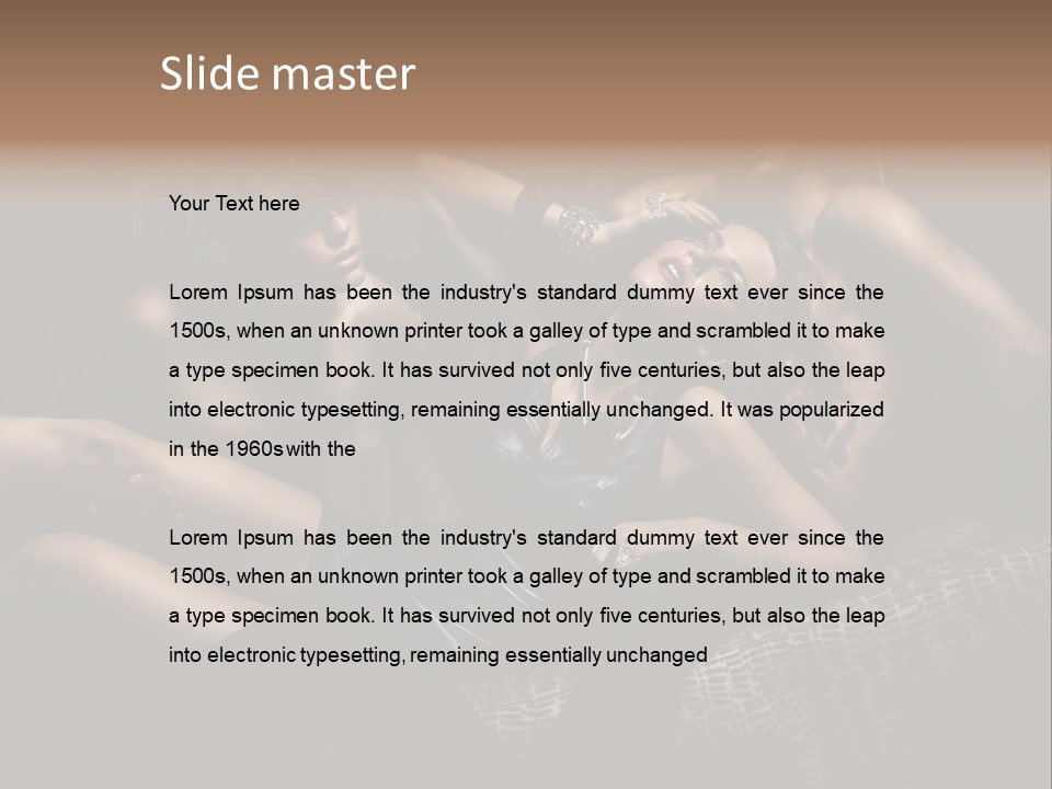 Pursuit Man Casanova PowerPoint Template