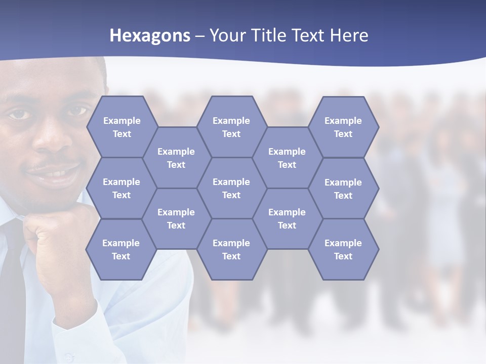 Europe Teamwork Boss PowerPoint Template