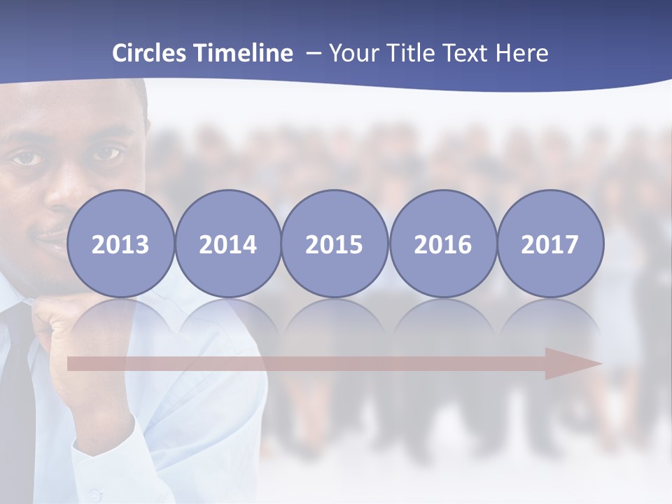 Europe Teamwork Boss PowerPoint Template