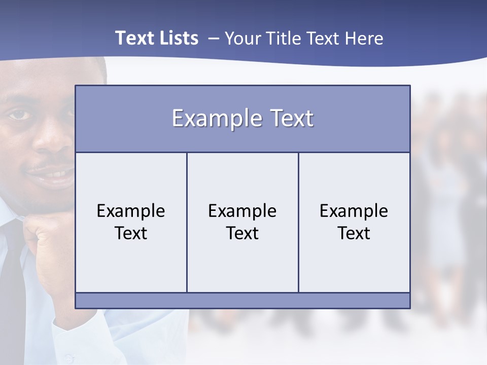 Europe Teamwork Boss PowerPoint Template
