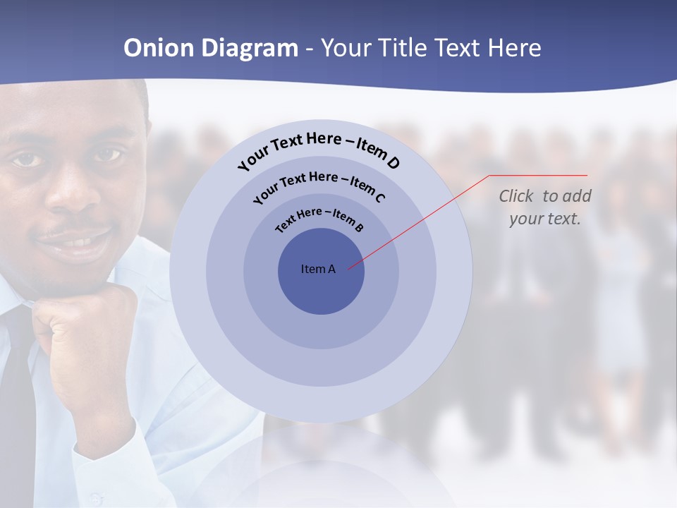 Europe Teamwork Boss PowerPoint Template