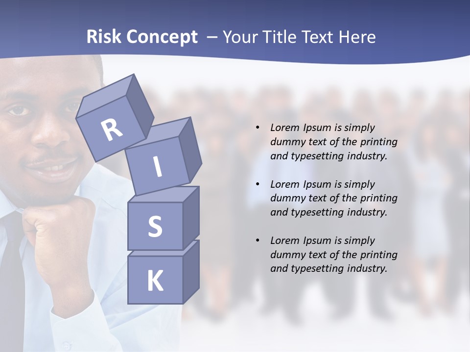 Europe Teamwork Boss PowerPoint Template