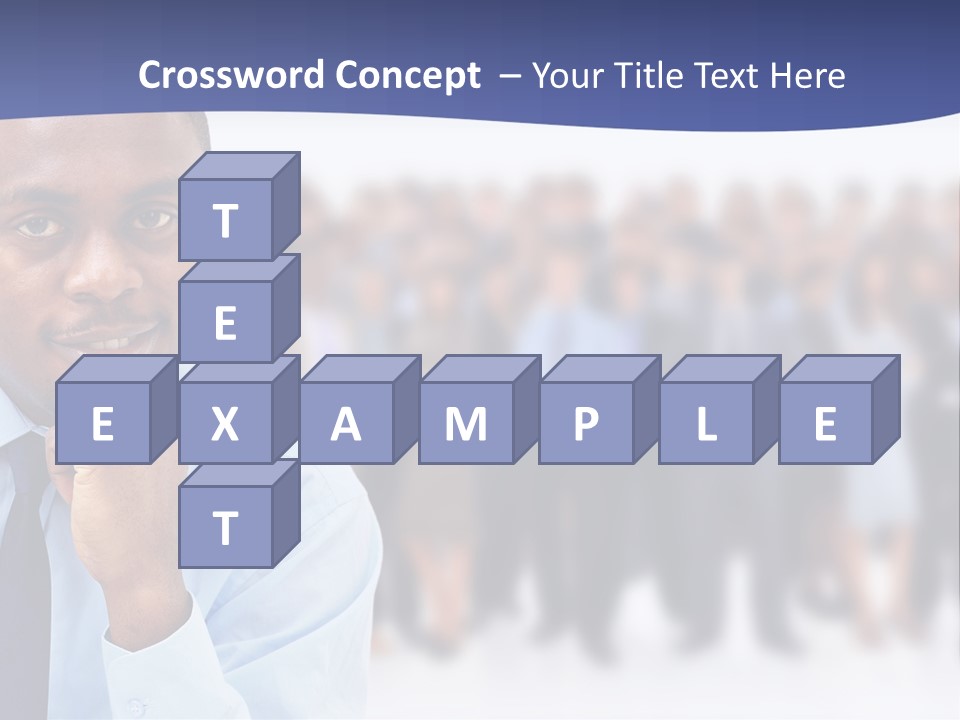 Europe Teamwork Boss PowerPoint Template