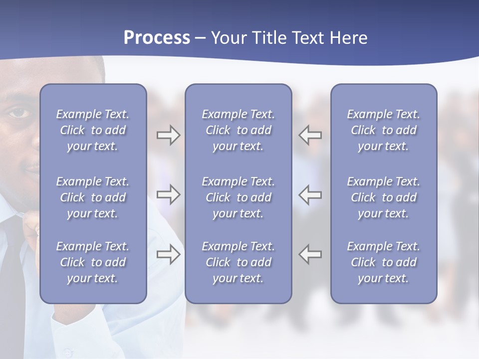 Europe Teamwork Boss PowerPoint Template