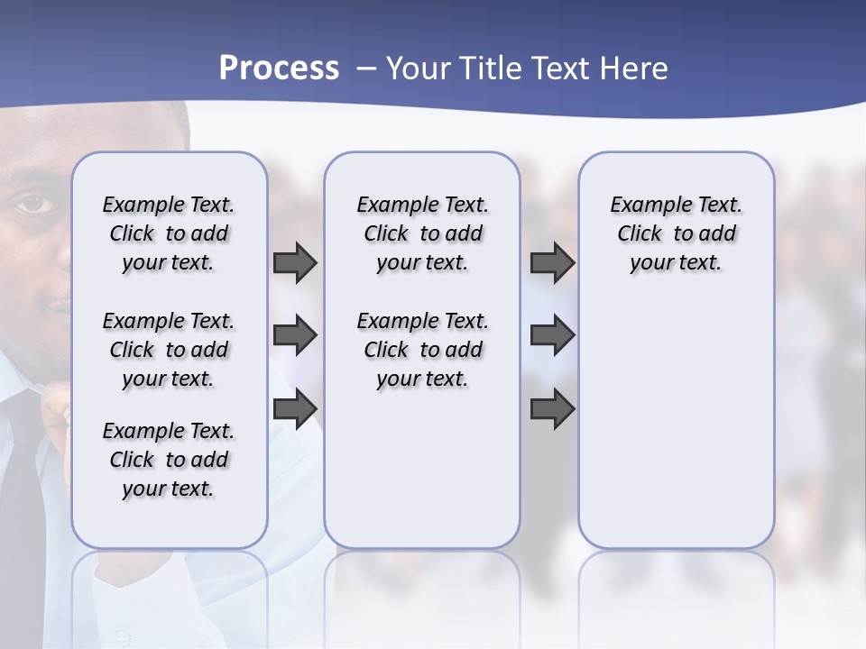 Europe Teamwork Boss PowerPoint Template
