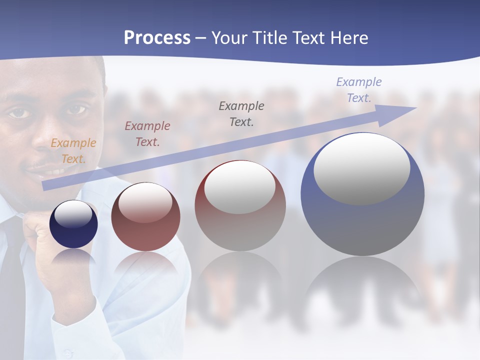 Europe Teamwork Boss PowerPoint Template