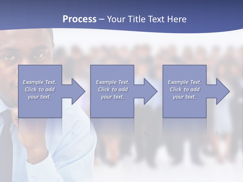 Europe Teamwork Boss PowerPoint Template