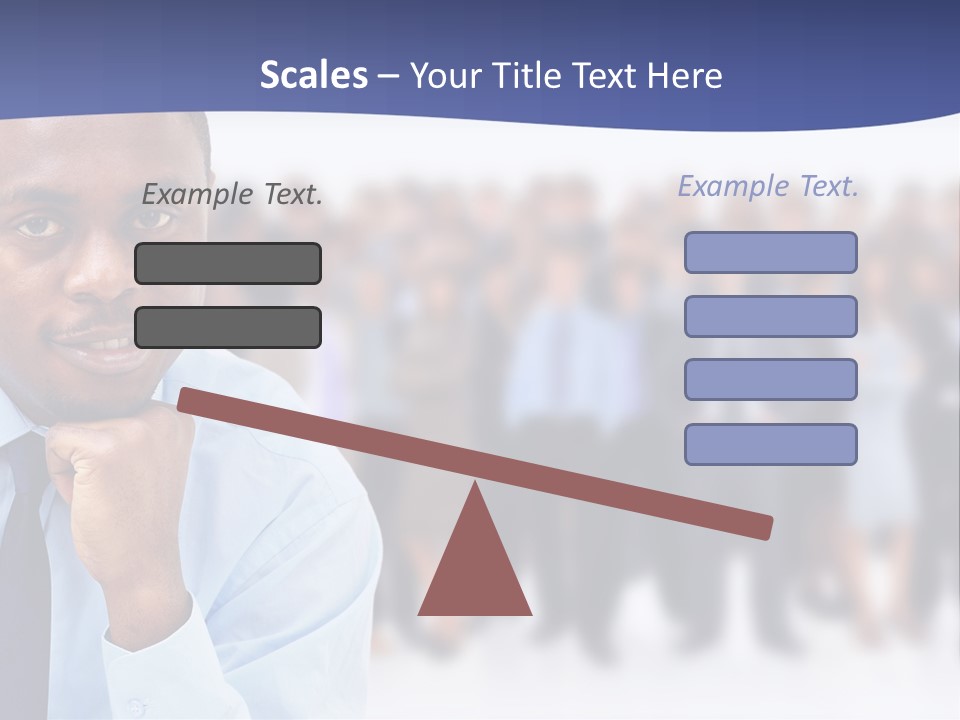 Europe Teamwork Boss PowerPoint Template