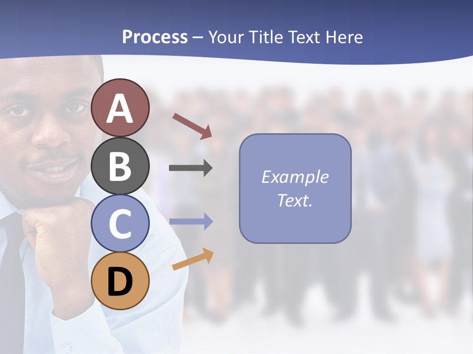 Europe Teamwork Boss PowerPoint Template