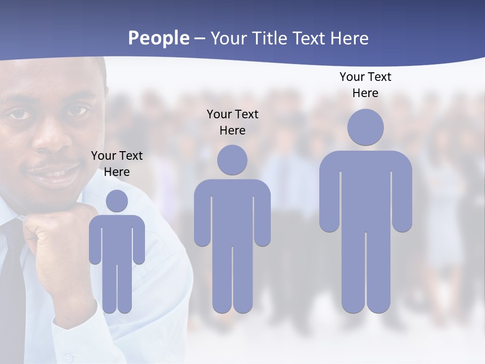 Europe Teamwork Boss PowerPoint Template