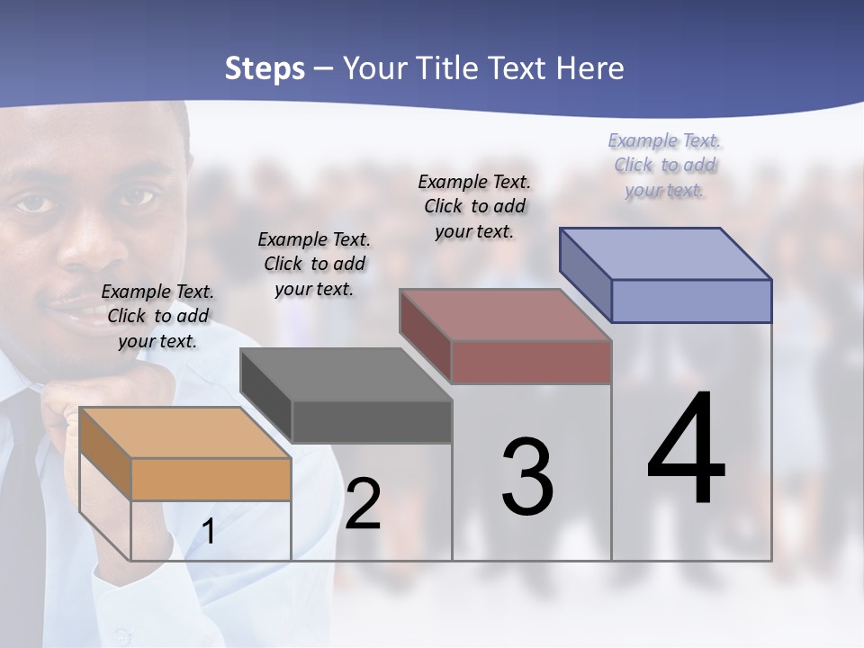 Europe Teamwork Boss PowerPoint Template