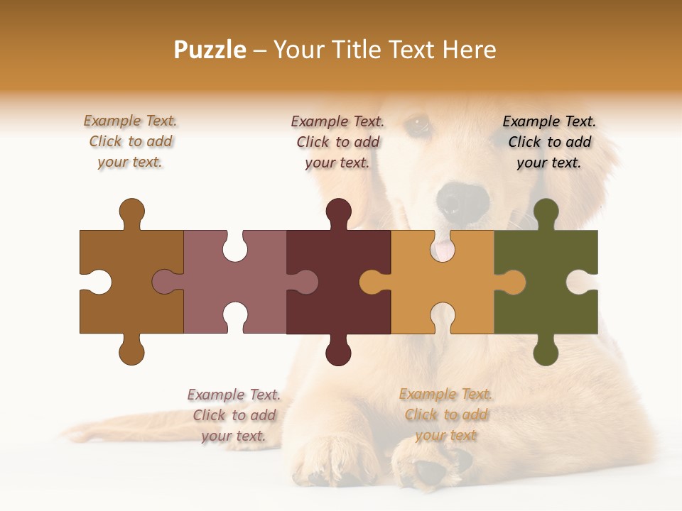 Soft Faithful Slobber PowerPoint Template