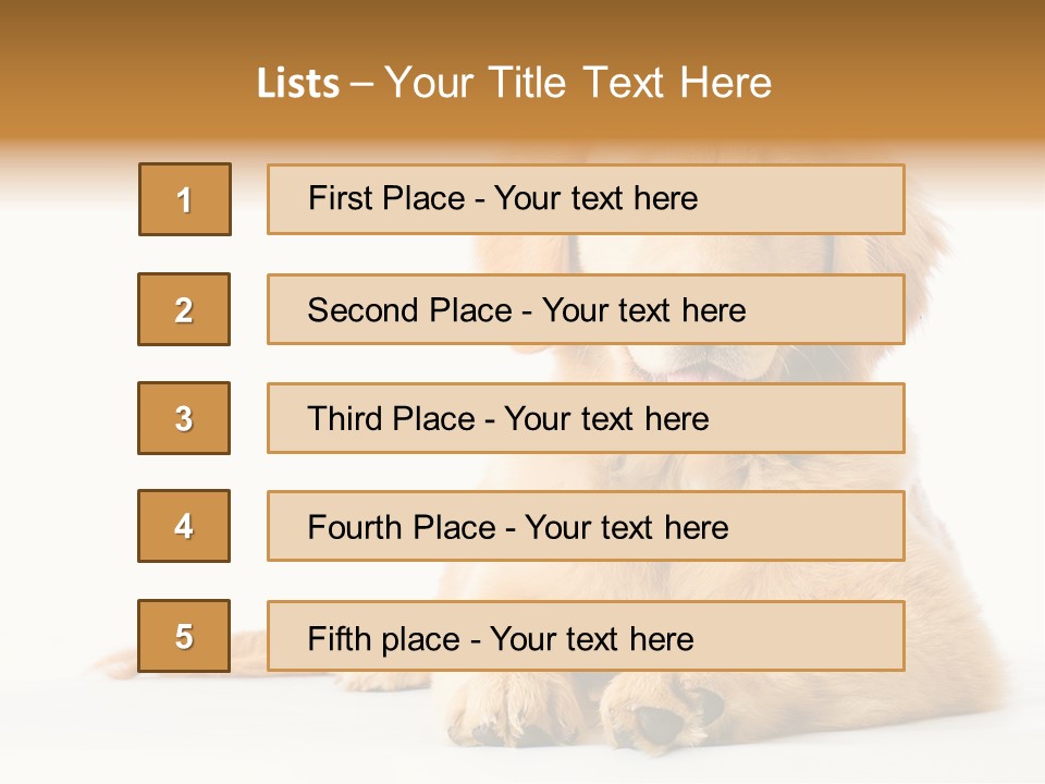 Soft Faithful Slobber PowerPoint Template