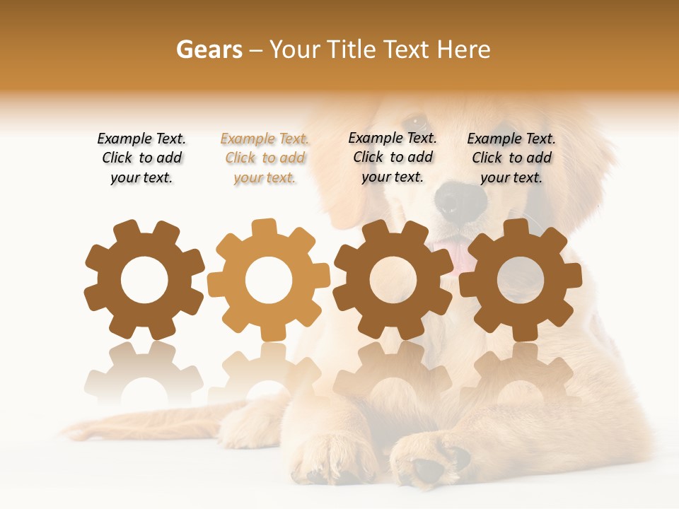 Soft Faithful Slobber PowerPoint Template