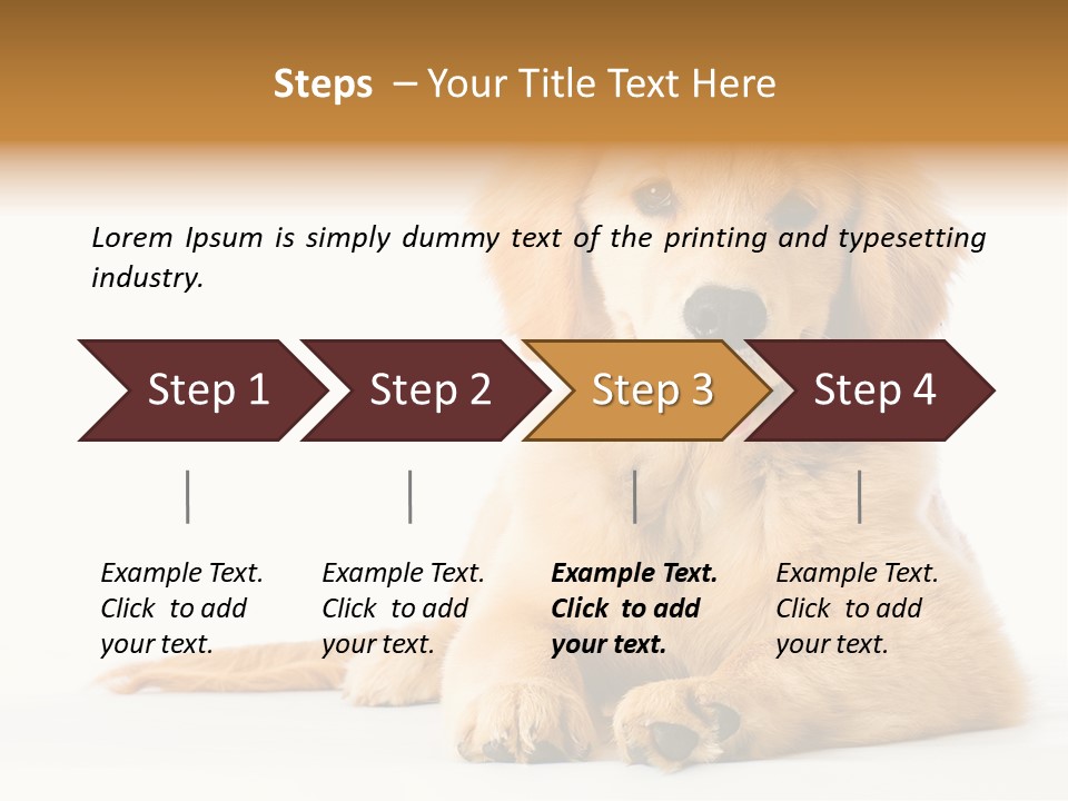 Soft Faithful Slobber PowerPoint Template