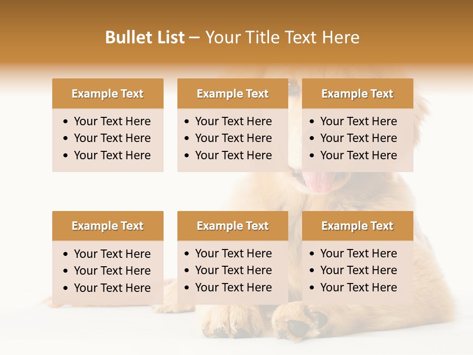 Soft Faithful Slobber PowerPoint Template