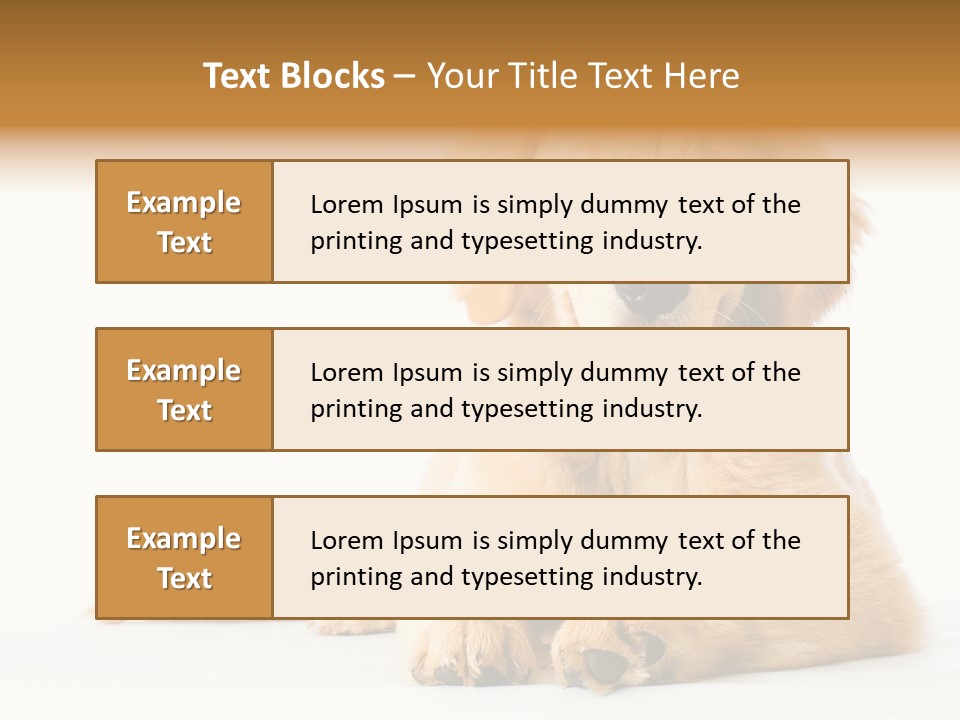 Soft Faithful Slobber PowerPoint Template