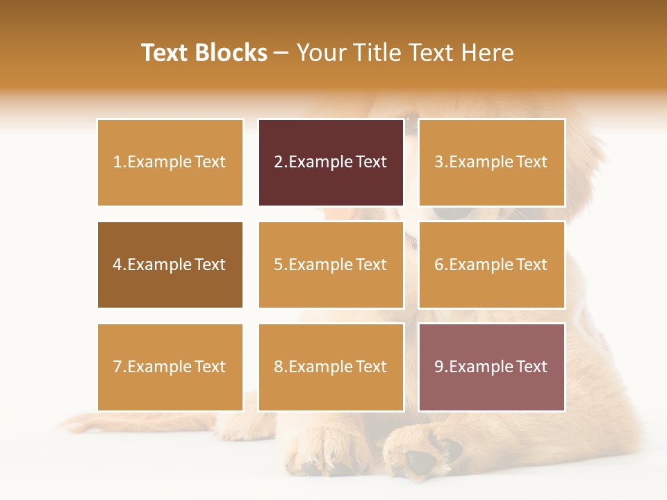 Soft Faithful Slobber PowerPoint Template