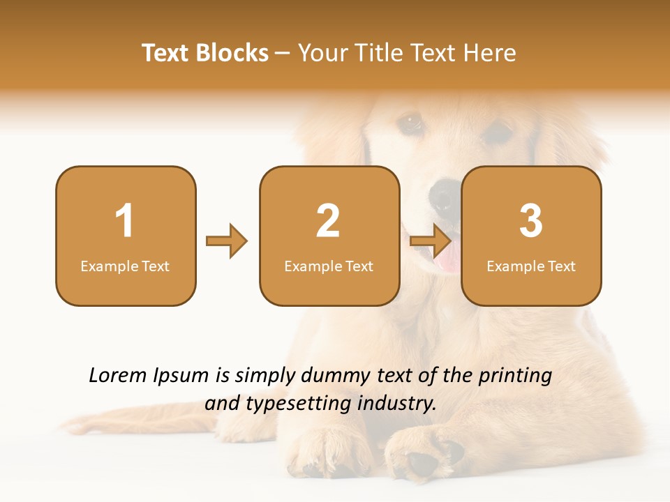 Soft Faithful Slobber PowerPoint Template