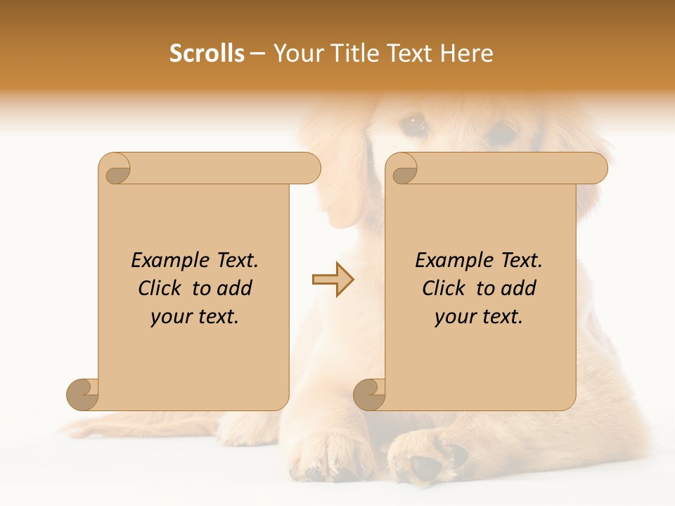 Soft Faithful Slobber PowerPoint Template