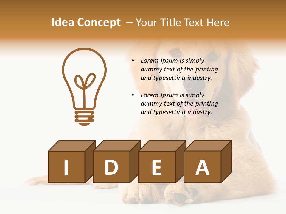 Soft Faithful Slobber PowerPoint Template