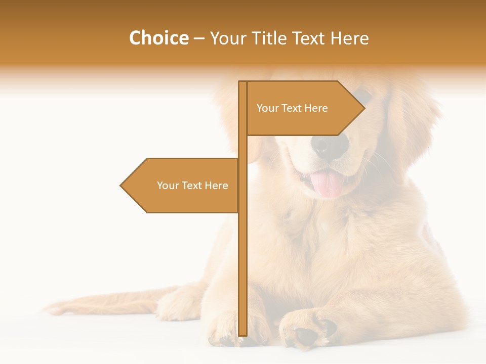 Soft Faithful Slobber PowerPoint Template
