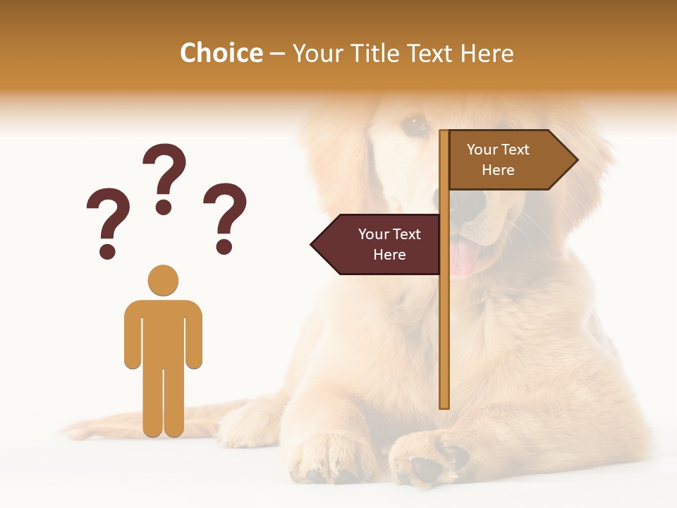Soft Faithful Slobber PowerPoint Template