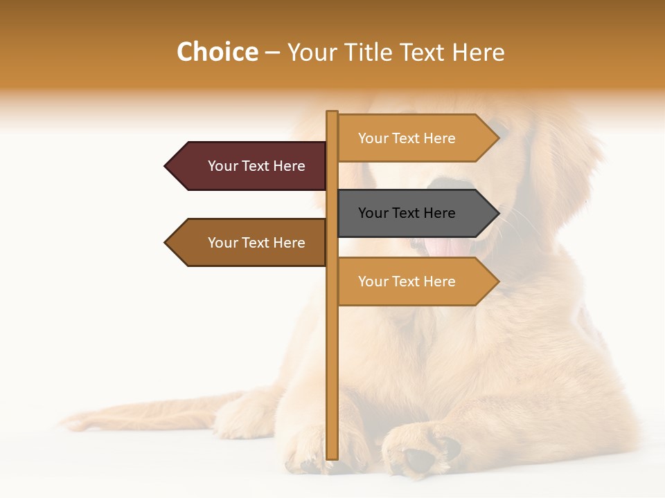 Soft Faithful Slobber PowerPoint Template