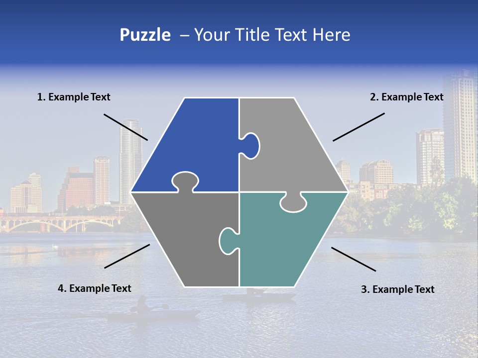 Lady Cityscape Autin PowerPoint Template