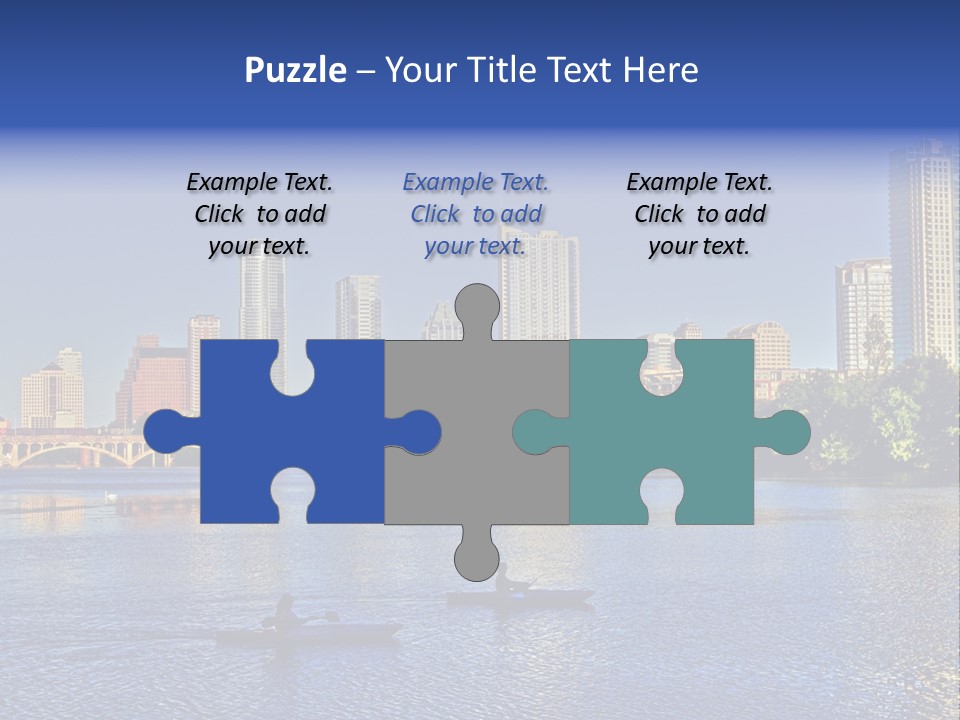 Lady Cityscape Autin PowerPoint Template