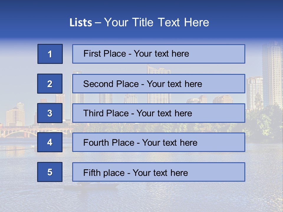 Lady Cityscape Autin PowerPoint Template