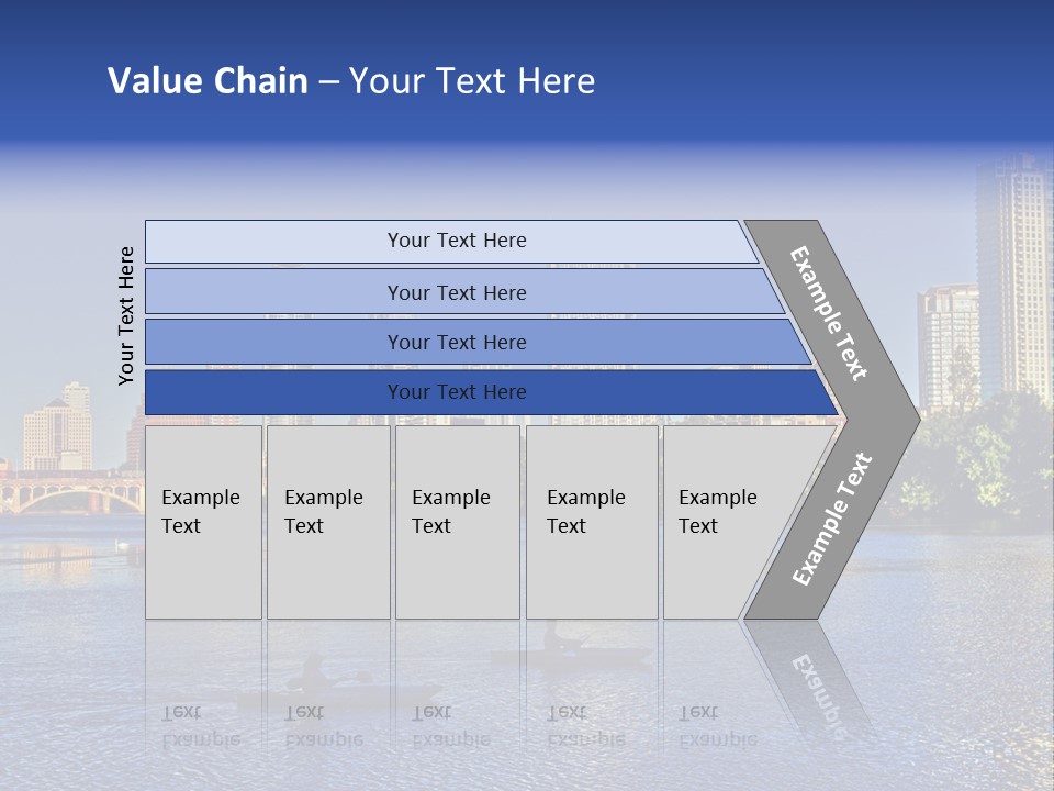 Lady Cityscape Autin PowerPoint Template