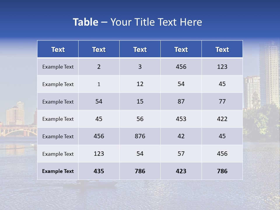 Lady Cityscape Autin PowerPoint Template