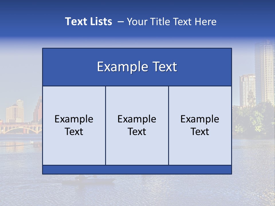 Lady Cityscape Autin PowerPoint Template