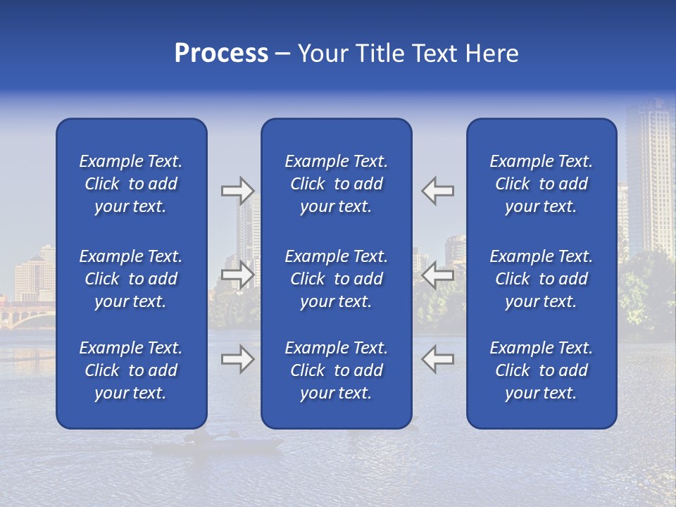 Lady Cityscape Autin PowerPoint Template